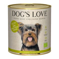 Dog's Love konzerva Bio Kuře 800g