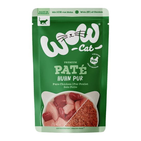 WOW Cat kapsička Paté Kuře PUR Adult 125g