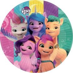 Amscan Papírový talíř na párty 8ks 23cm My Little Pony -