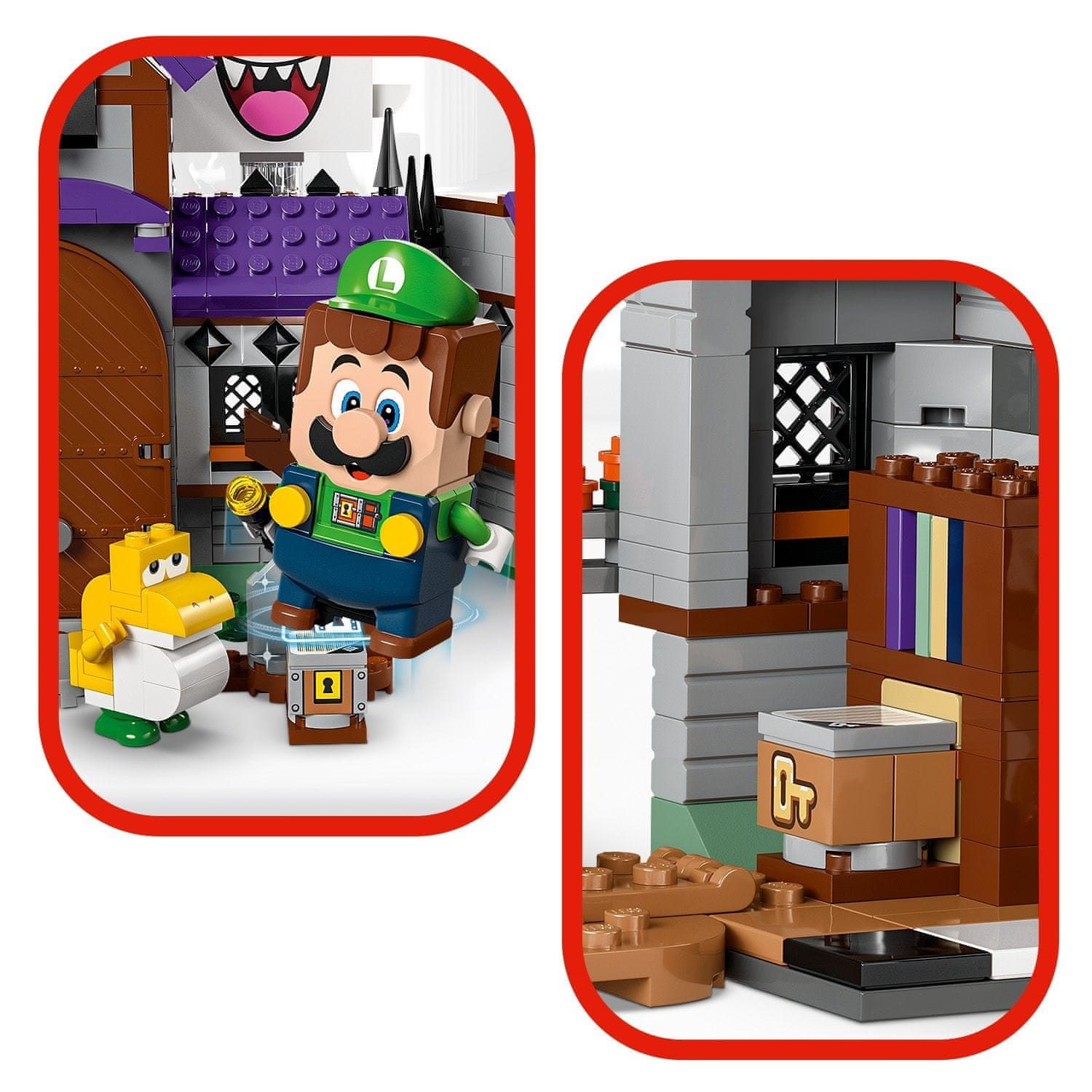 LEGO Super Mario 71436 King Boo a strašidelné sídlo