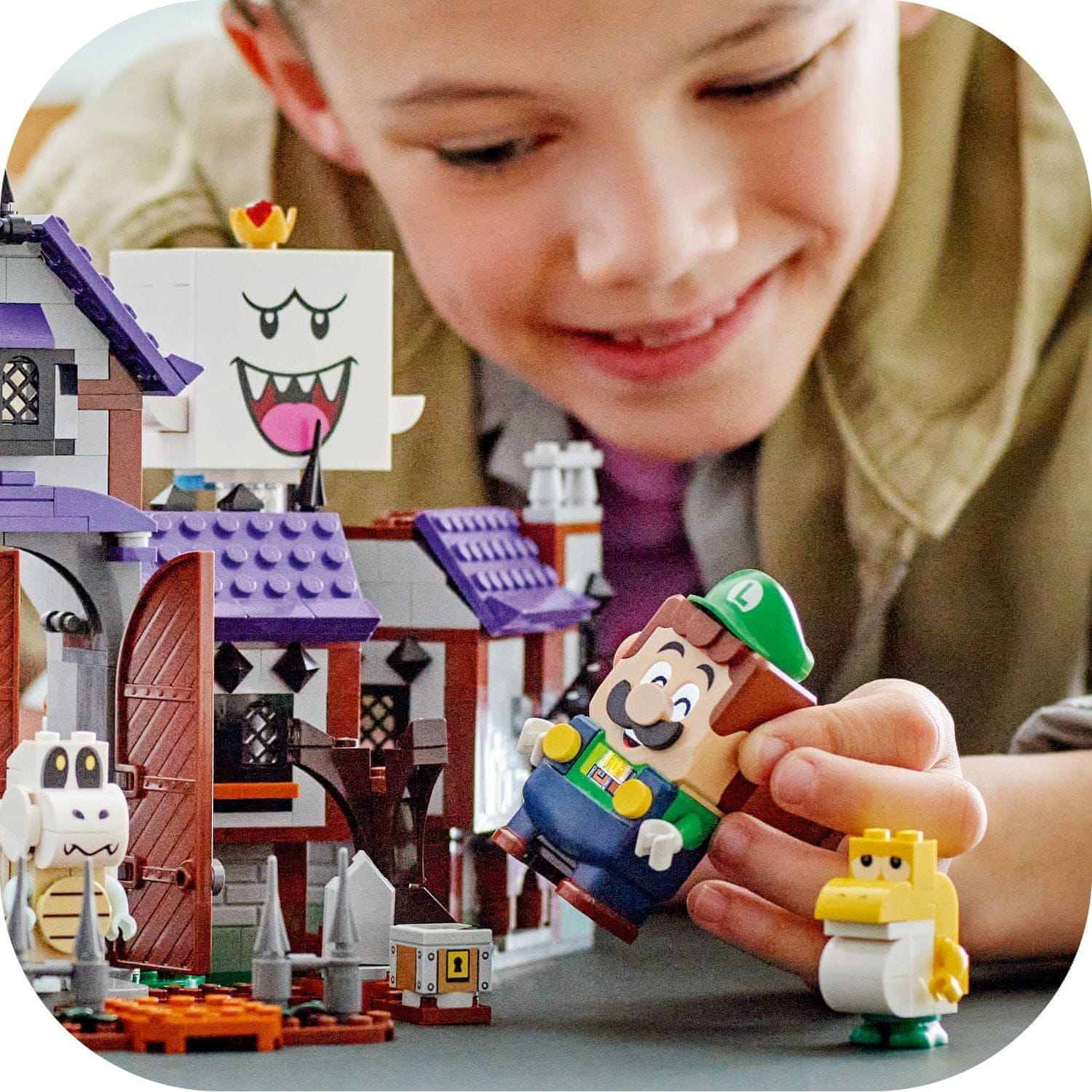 LEGO Super Mario 71436 King Boo a strašidelné sídlo