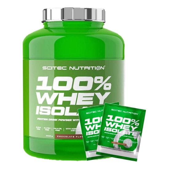 Scitec Nutrition 100% Whey ISOLATE 2000 g Příchuť: Čokoláda