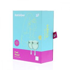 Satisfyer Menstruační Kalíšky Satisfyer Feel Good Dark Green