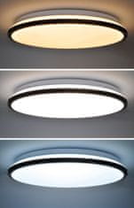 Solight Solight LED osvětlení s dálkovým ovladačem Jamil, 48W, 3360lm, 40cm, změna chromatičnosti, stmívatelné WO8011