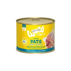 WOW Cat konzerva Paté Kuře s krevetami Adult 200g