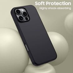 Tech-protect Silicone MagSafe kryt na iPhone 16 Pro, černý