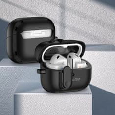 Tech-protect Slim Hook pouzdro na Samsung Galaxy Buds 3 / 3 Pro, černé