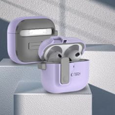 Tech-protect Slim Hook pouzdro na Apple AirPods 4, fialové