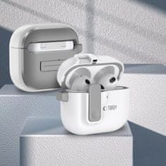 Tech-protect Slim Hook pouzdro na Apple AirPods 4, bílé