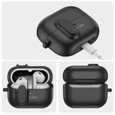 Tech-protect Slim Hook pouzdro na Samsung Galaxy Buds 3 / 3 Pro, černé