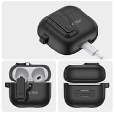 Tech-protect Slim Hook pouzdro na Apple AirPods 4, černé