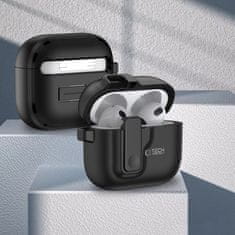 Tech-protect Slim Hook pouzdro na Apple AirPods 4, černé