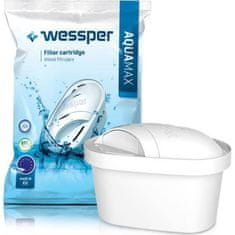 Wessper Vodní filtr Aquamax 1 ks (kompatibilní s Brita Maxtra) -