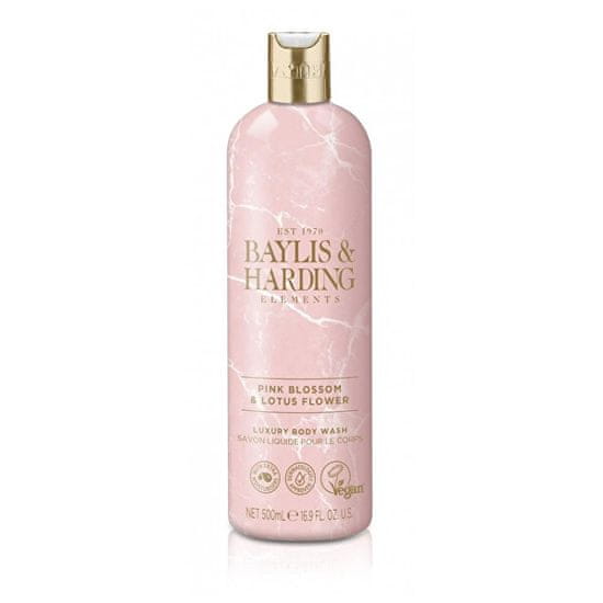 Baylis & Harding Sprchový gel Pink Blossom & Lotus Flower (Luxury Body Wash) 500 ml