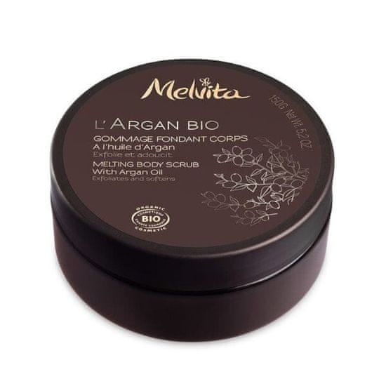 Melvita Tělový peeling s arganovým olejem L´Argan Bio (Melting Body Scrub) 150 g