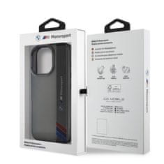 Bmw Zadní kryt IML Motorsport Vertical Stripe pro iPhone 16 Pro Max Grey