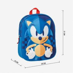 Cerda Dětský 3D batoh Ježek Sonic, 2100005110