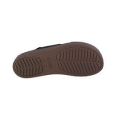 Crocs Sandály hnědé 39 EU Brooklyn Low Wedge