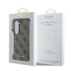 Guess Originální kryt GUESS 4G GUHCZFD6GF4GBR pro Samsung Galaxy Z Fold 6 , barva hnědá