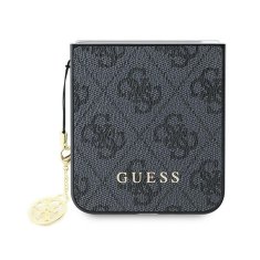 Guess Originální kryt GUESS 4G Charm GUHCZF6GF4GGR pro Samsung Galaxy Z Flip 6 , barva černá