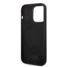 Karl Lagerfeld KLHCP14XSNIKBCK hard silikonové pouzdro iPhone 14 PRO MAX 6.7" black Silicone Ikonik