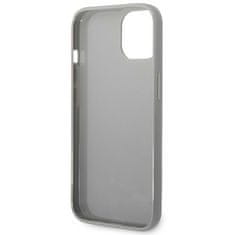 Karl Lagerfeld KLHCP14MLGMMSV3 hard silikonové pouzdro iPhone 14 PLUS 6.7" silver Monogram Iridescent