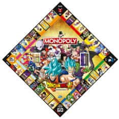 Winning Moves Monopoly Dragon Ball Super (v anglickém jazyce)