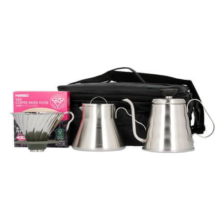 shumee Hario - Outdoor Coffee Basic Set - Sada kávových doplňků s taškou