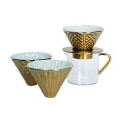 shumee Loveramics Brewers - Dripper Set - Gold Special Edition