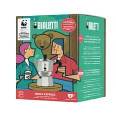 shumee Bialetti - Moka Express 3tz + taška WWF