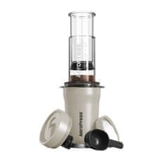 shumee AeroPress Go Plus - Kávovar s termohrnkem, smetana