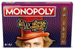 Winning Moves Monopoly Willy Wonka and the Chocolate Factory - anglická verze