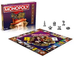 Winning Moves Monopoly Willy Wonka and the Chocolate Factory - anglická verze