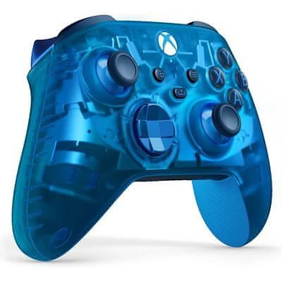 bezdrátový herní ovladač Microsoft Xbox Series Bezdrátový ovladač XBOX Controller Deep Pink vibrace hybridní směrový ovladač D-pad inovace černá barva provedení texturované rukojeti mapování tlačítka