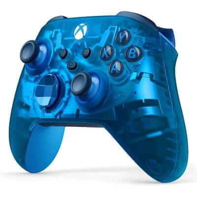 bezdrátový herní ovladač Microsoft Xbox Series Bezdrátový ovladač XBOX Controller Deep Pink vibrace hybridní směrový ovladač D-pad inovace černá barva provedení texturované rukojeti mapování tlačítka