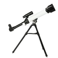 KIK KX3642 Dětský astronomický teleskop 50mm bílý