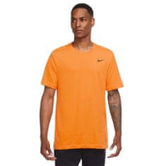 Nike Tričko na trenínk oranžové S Crew Solid