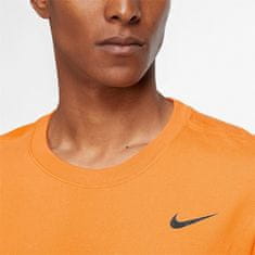 Nike Tričko na trenínk oranžové S Crew Solid