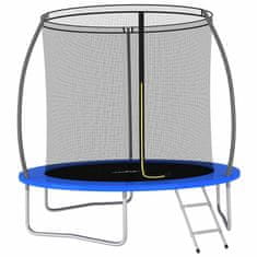 Vidaxl Trampolína s příslušenstvím kulatá 244 x 55 cm 100 kg