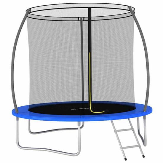 Vidaxl Trampolína s příslušenstvím kulatá 244 x 55 cm 100 kg