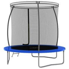 Vidaxl Trampolína s příslušenstvím kulatá 244 x 55 cm 100 kg