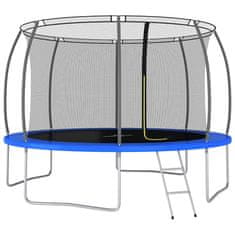 Vidaxl Trampolína s příslušenstvím kulatá 366 x 80 cm 150 kg