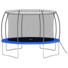 Vidaxl Trampolína s příslušenstvím kulatá 366 x 80 cm 150 kg