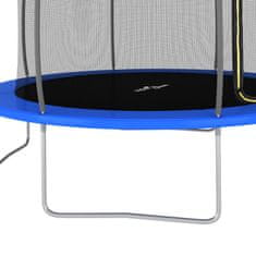 Vidaxl Trampolína s příslušenstvím kulatá 366 x 80 cm 150 kg