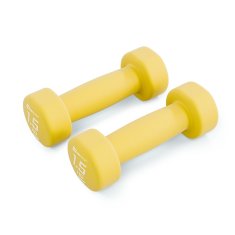 Hs Hop-Sport Sada neoprenových fitness činek 2x1,5kg