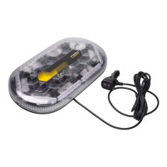 Stualarm Mini LED rampa, oranžová, 12-24V, ECE R65, magnet (sre2-865)