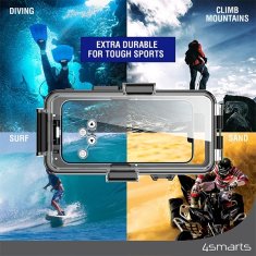 4smarts 4SMARTS ACTIVE PRO STARK CASE DIVE PRO PRO IPHONE 11-14 (VŠECHNY MODELY) VODOTĚSNÉ POUZDRO 540451