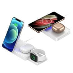 4smarts 4SMARTS ULTIMAG INDUKČNÍ NABÍJEČKA PRO IPHONE, APPLE WATCH, AIRPODS 20W BÍLÁ/BÍLÁ 456245