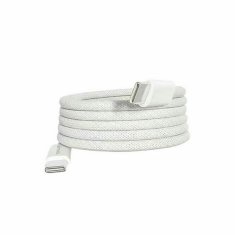 4smarts 4SMART USB-C KABEL 100W 5A 1,5M MAGNETICKY ZATAHOVACÍ BÍLÁ/BÍLÁ 541012