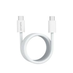 4smarts 4SMART USB-C KABEL 100W 5A 1,5M MAGNETICKY ZATAHOVACÍ BÍLÁ/BÍLÁ 541012